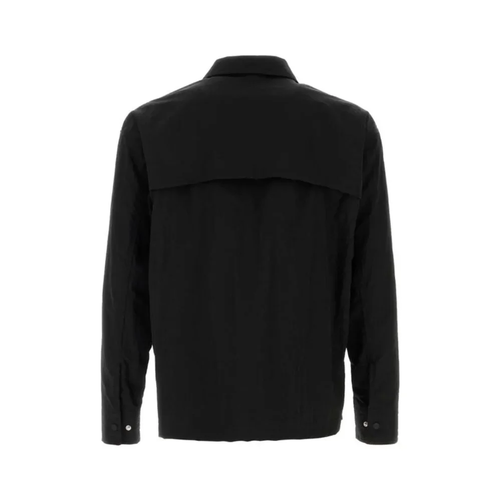 Herno Laminar Men Black Nylon Windbreaker